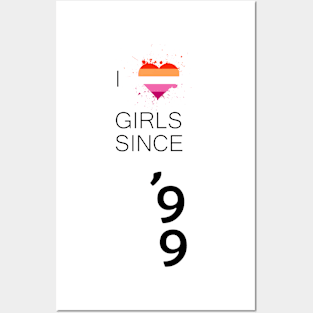 Like Girls since 1999 Lesbian Pride Posters and Art